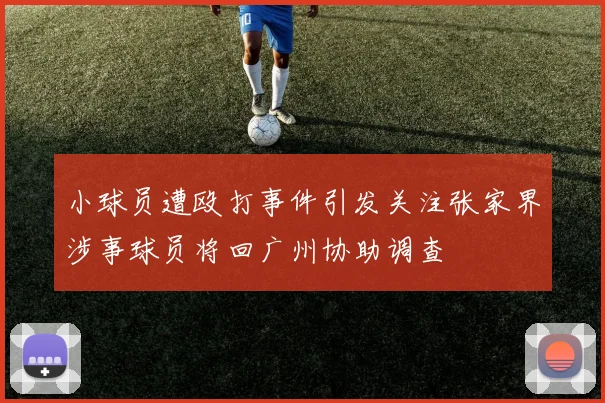 小球员遭殴打事件引发关注张家界涉事球员将回广州协助调查